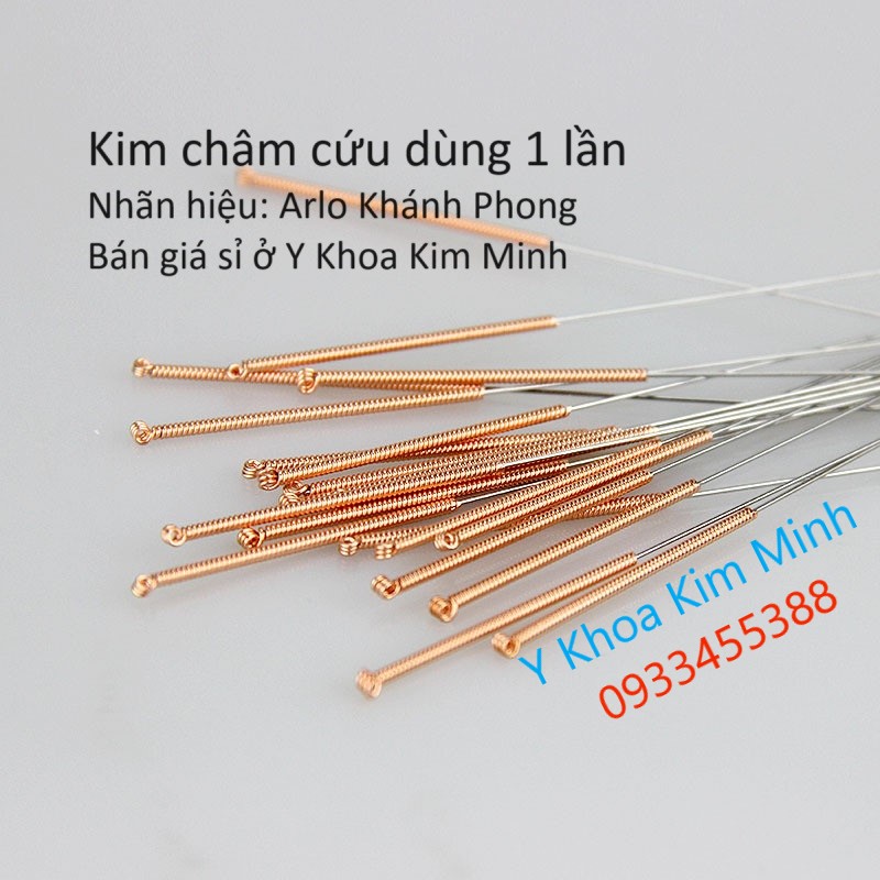 Kim châm cứu vô trùng dùng 1 lần số 2, 3, 4, 5 bán ở Tp.HCM