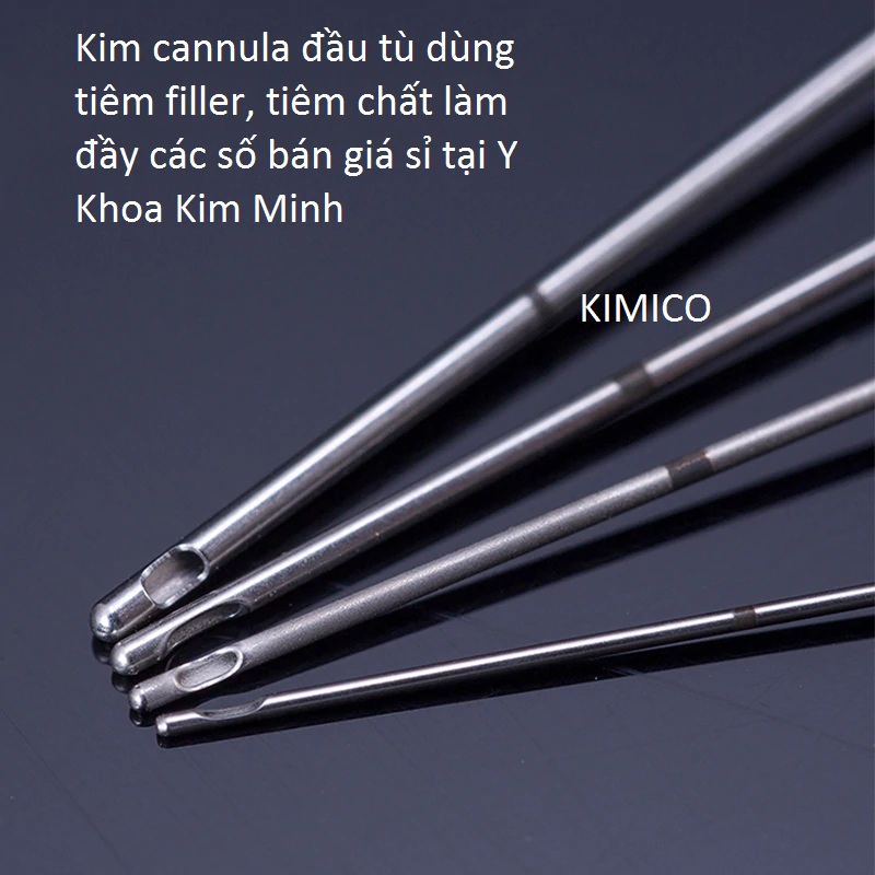 Kim cannula dùng tiêm filler chất lượng cao, được các thẩm mỹ viên tin dùng - Y khoa Kim Minh
