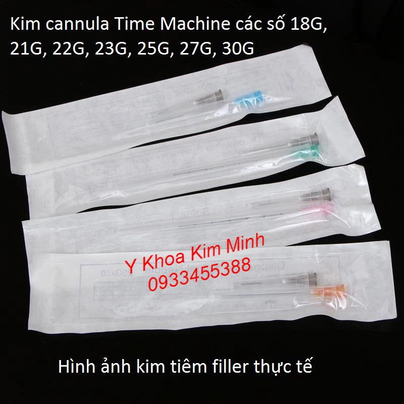 Kim dùng tiêm filler, tiêm chất làm đầy dùng tiêm da mặt Time Machine - Y khoa Kim Minh