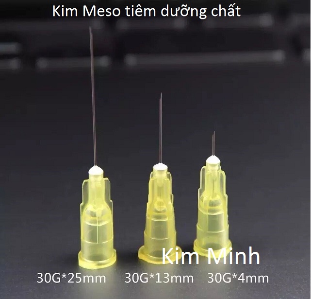 Kim meso needle tiêm dưỡng chất 30G 4mm, 13mm, 25mm Hàn Quốc - Y khoa Kim Minh