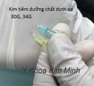 Kim tiêm dưỡng chất dưới da làm đẹp thẩm mỹ 30G, 34G - Y khoa Kim Minh