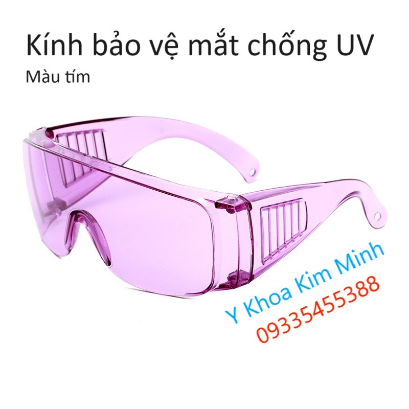 Kính bảo vệ mắt chống tia UV màu tím bán ở TP.HCM