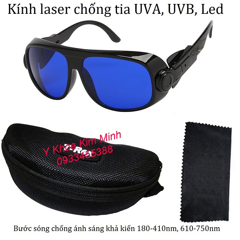 Kính laser chống tia UVA, UVB 180-410nm, 610-750nm
