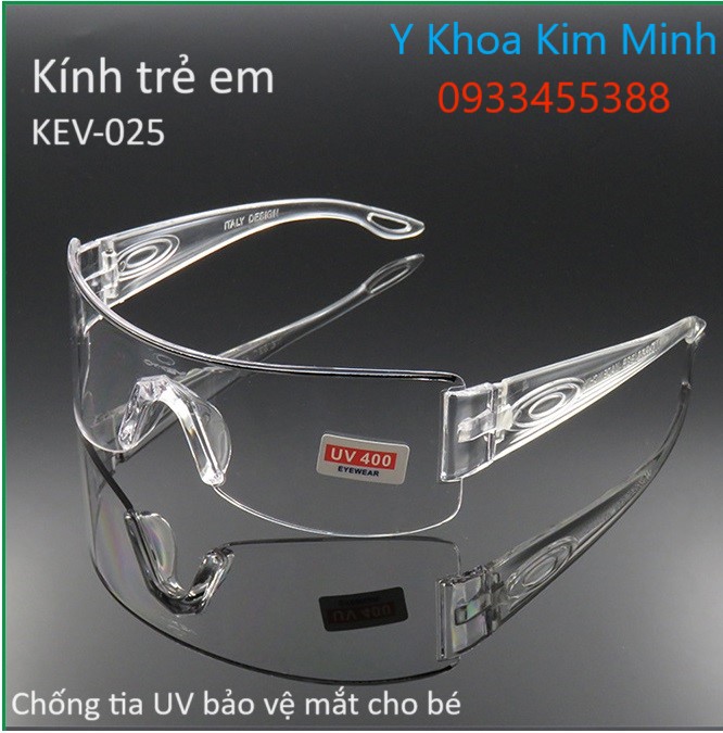 Kính trẻ em ngăn tia UV rọi vào mắt khi đi đường KEV-025