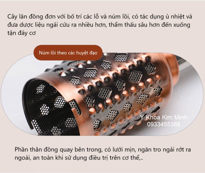 Lăn đồng đơn LD-201 sử dụng điều trị giải hàn, giảm đau viêm đa khớp hiệu quả