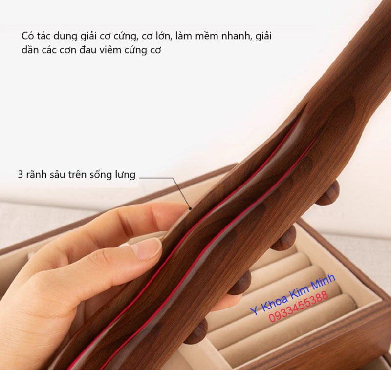 Cây lăn gỗ 3 hàng có nhiều chức năng và công dụng để giảm viêm cơ, giảm đau căng cơ, cho nhân viên văn phòng, người chơi thể thao, vận động viên điền kinh,..