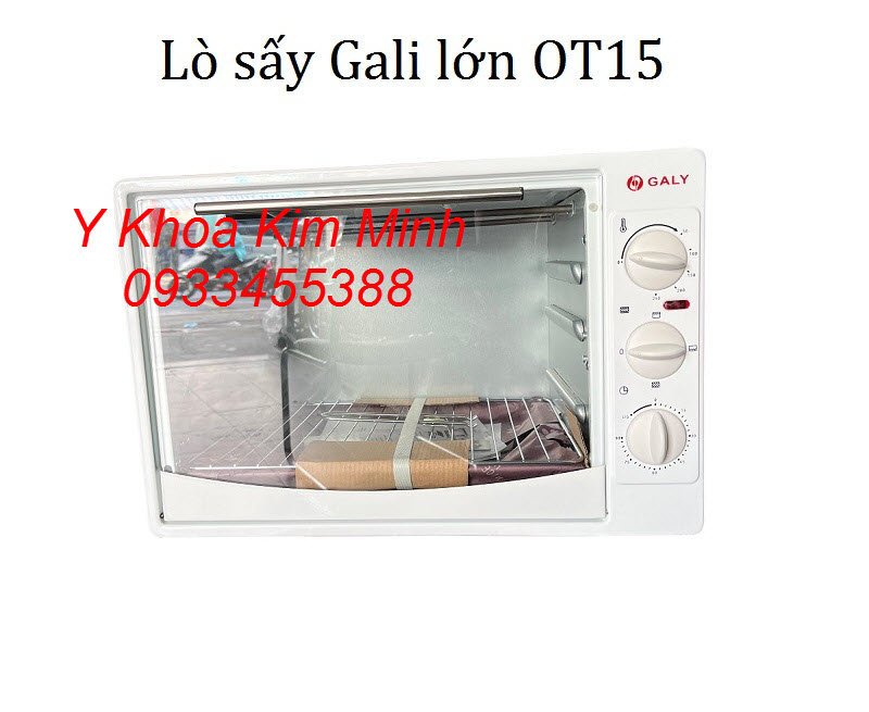 Lò sấy Gali OT15 là loại tủ sấy lớn chuyên dùng trong ngành y tế