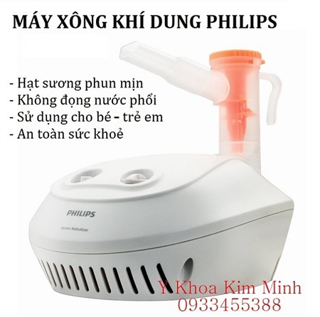 Máy xông khí dung trẻ em Philips của Mỹ bán ở Y Khoa Kim Minh