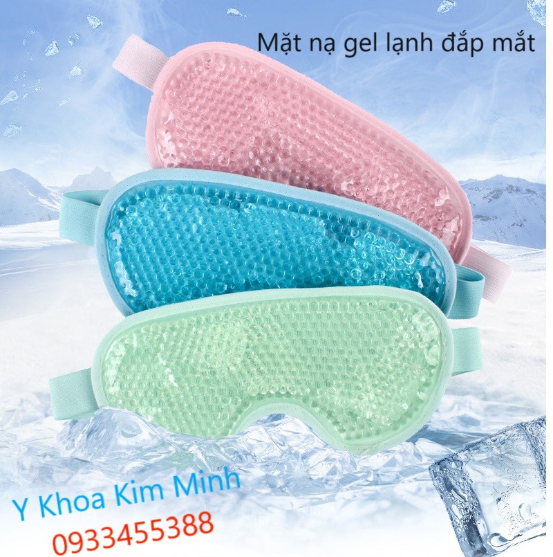 Mặt nạ gel lạnh chườm mắt, giảm viêm sưng, giảm đau buốt