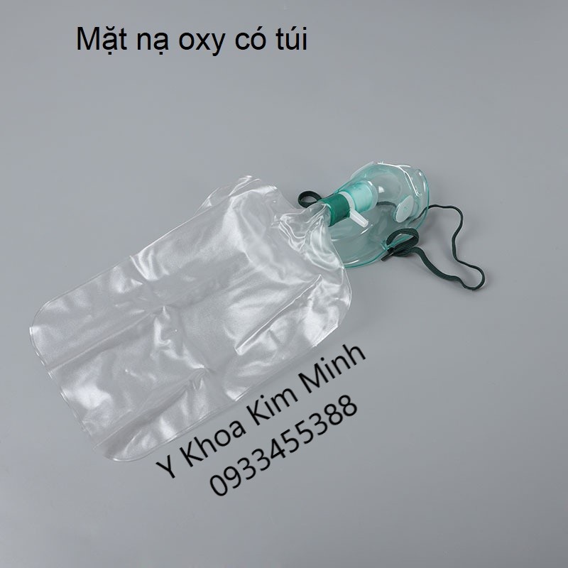 Mask oxy có túi dùng hỗ trợ bệnh nhân hô hấp