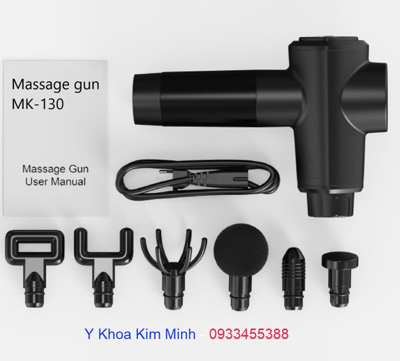 Địa chỉ bán máy massage gun sử dụng điện cắm trực tiếp 100V, 220V ở TpHCM