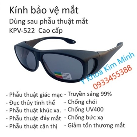 Mắt kính bảo hộ mắt sau mổ phẫu thuật mắt