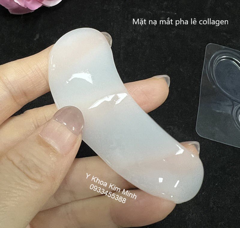 Mặt nạ pha lê collagen chăm sóc da vùng mắt
