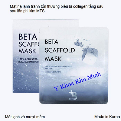 Mặt nạ lạnh ngăn tổn thương sau lăn kim Beta Scafford Mask - Y Khoa Kim Minh