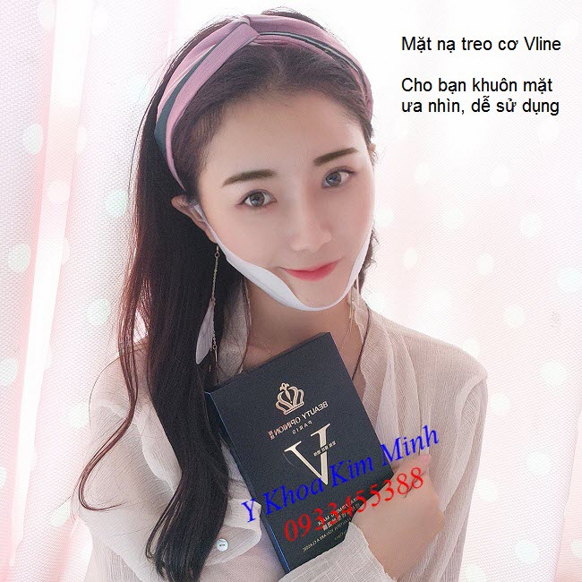 Mặt nạ miếng dùng nâng cơ Vline - Y khoa Kim Minh Mặt nạ miếng dùng nâng cơ mặt Vline - Y Khoa Kim Minh 0933455388