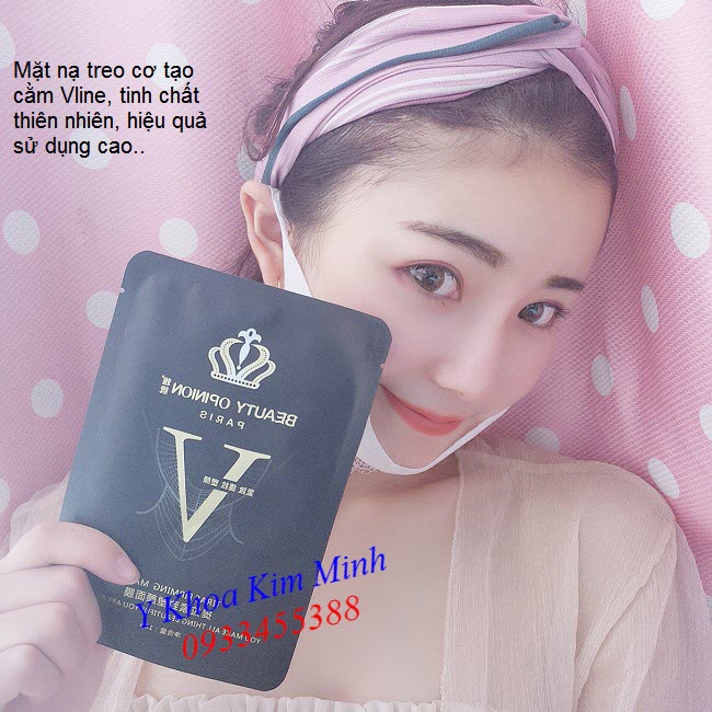 Mặt nạ tạo cằm Vline ưa thích của các bạn trẻ - Y Khoa Kim Minh Mặt nạ tạo cằm Vline, mat na treo co - Y Khoa Kim Minh 0933455388