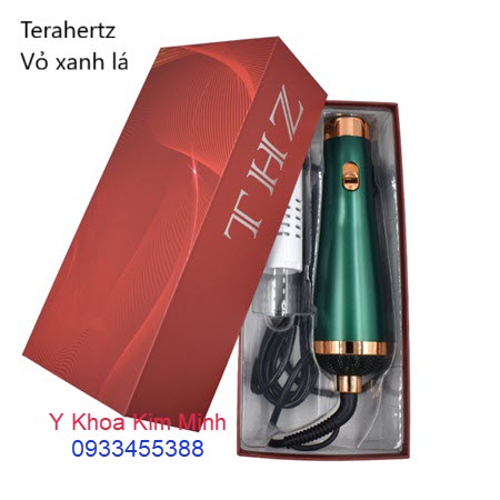 Máy Terahertz THZ-021 sóng phát tím xanh dương, vỏ máy màu xanh lá
