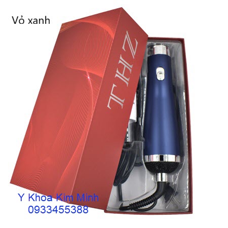 Máy Terahertz THZ-021 tia sóng màu tím xanh, vỏ màu xanh