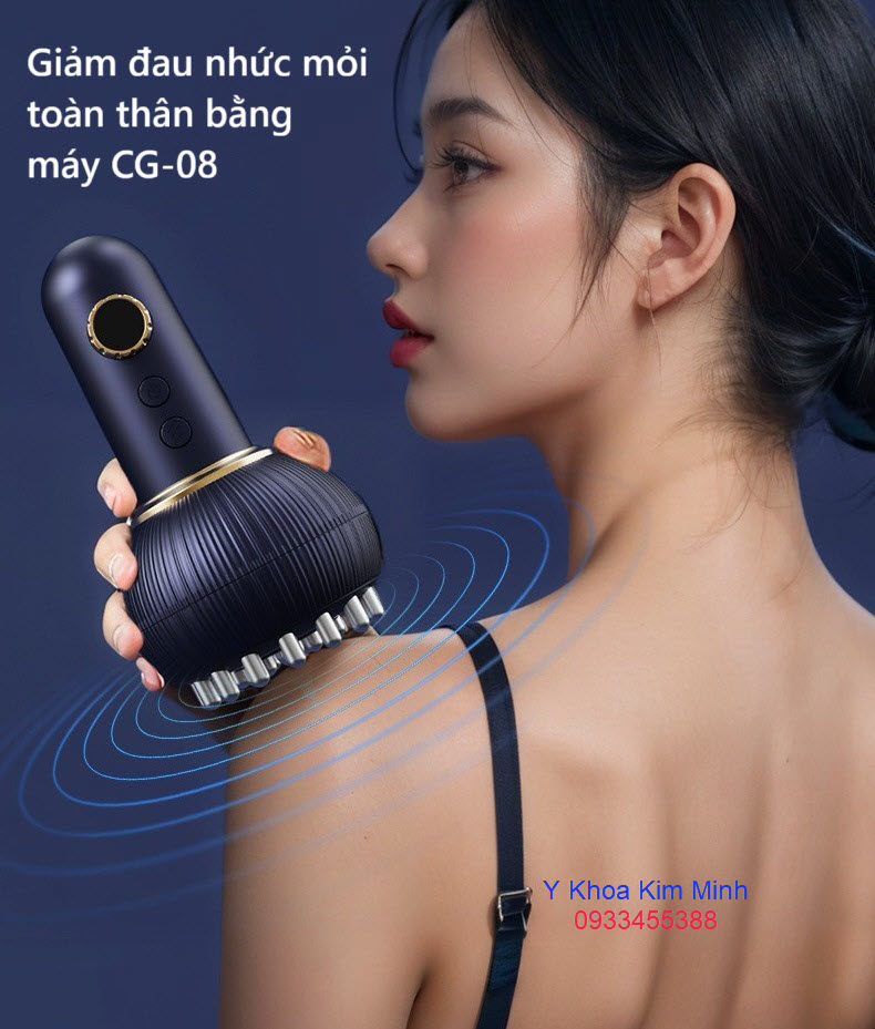 Máy làm giảm đau nhức mỏi toàn thân là máy cạo gió mini CG-08