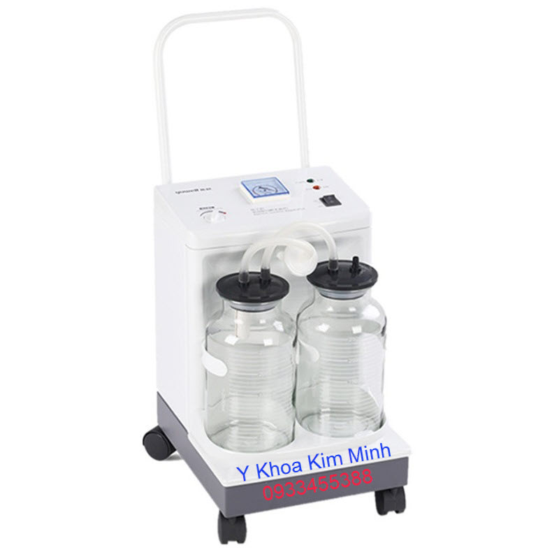 Máy hút đàm nhớt 2 bình 7A-23D Yuwell bán ở tphcm
