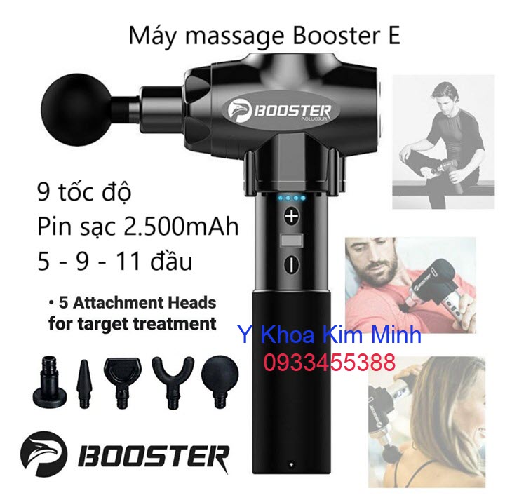 Máy massage Booster E 11 đầu điều trị