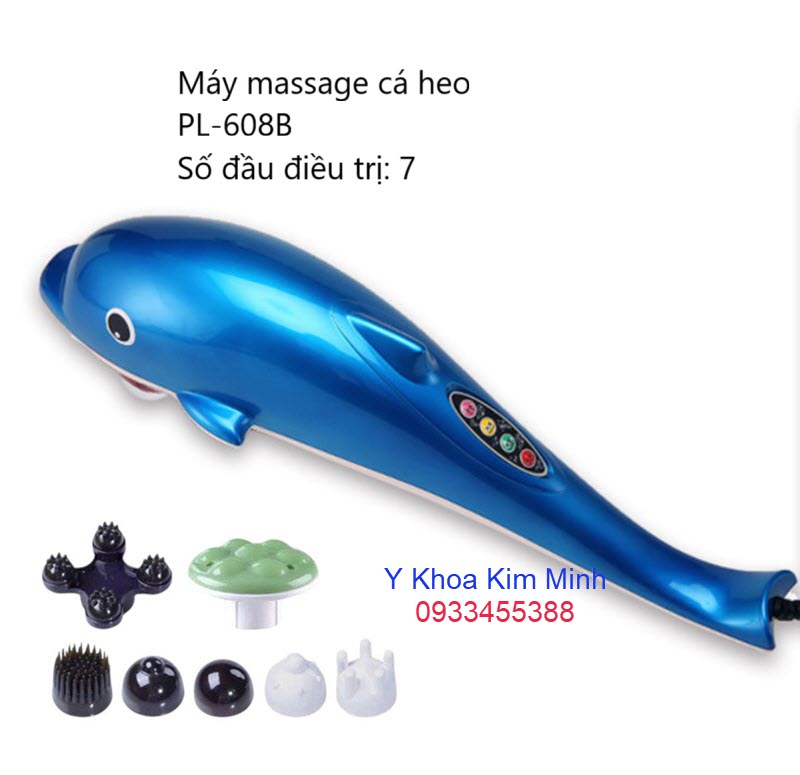 Máy massage cá heo 7 đầu bán ở tphcm