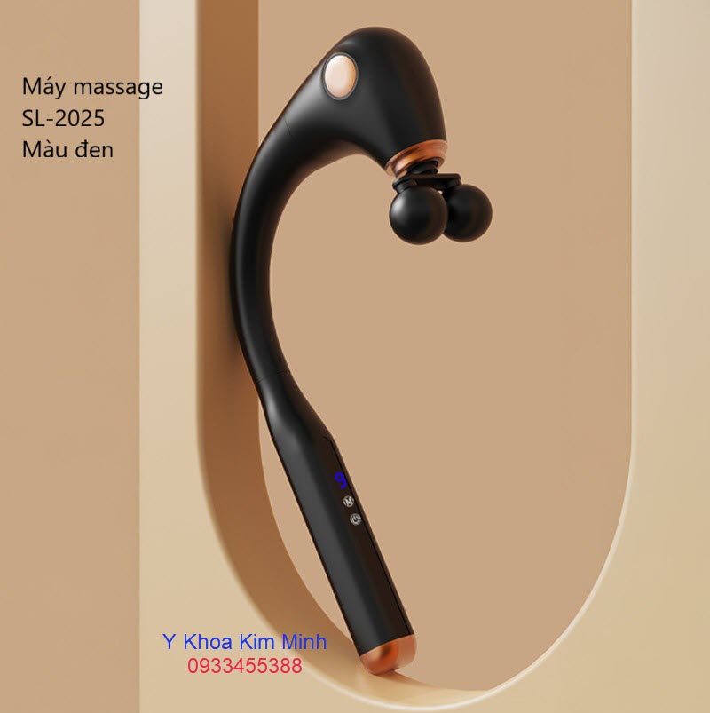 Máy massage toàn thân SL-2025 màu đen, sử dụng cho người già, người bệnh bị đau yếu xương khớp, viêm tê thần kinh ngoại biên