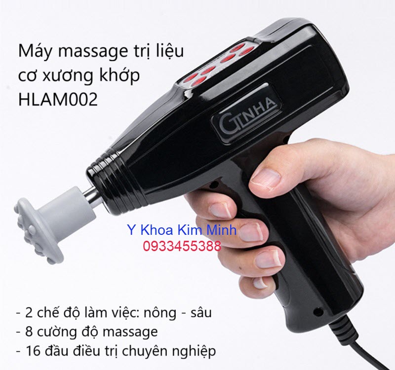 Máy massage trị liệu giảm đau cơ xương khớp, tê bại HLAM002