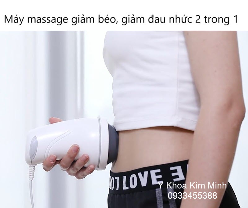 Máy massage giảm béo, giảm đau nhức toàn thân 2 trong 1