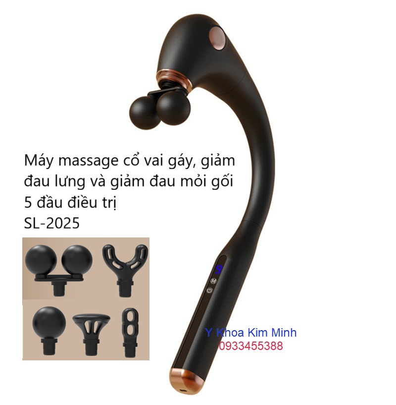 Máy massage 5 đầu SL 2025 bán ở Y Khoa Kim Minh giá rẻ