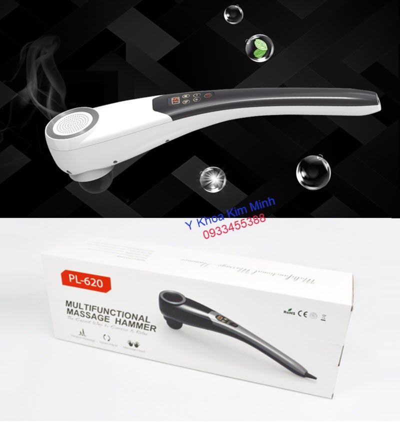 Máy massage cầm tay PL-620 sử dụng giảm đau cơ xương khớp, giảm tê tay chân