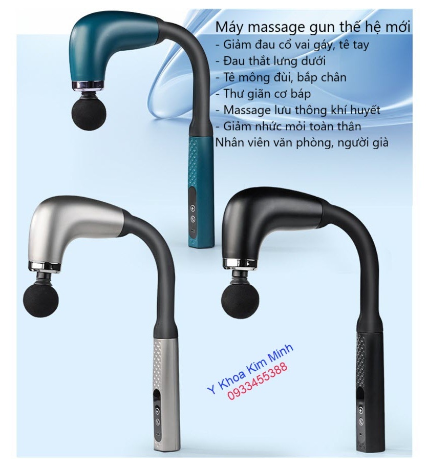 Máy masage gun GB 868 dùng cho người già tự massage