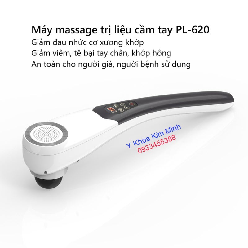 Máy massage trị liệu cầm tay PL-620 giúp giảm đau cơ xương khớp, giảm tê tay chân, tê mông, tê đùi, giảm đau cổ vai gáy