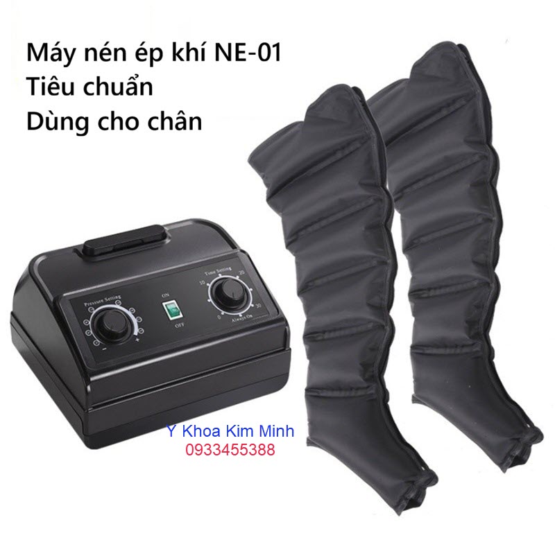 Máy nén ép khí tiêu chuẩn NE-01 dùng cho chân bệnh suy tĩnh mạch chi