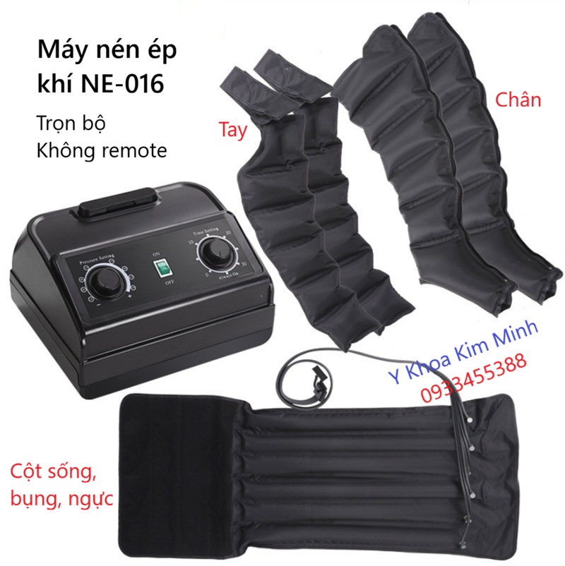 Máy nén ép NE-016 trị liệu phục hồi chức năng tay chân người bệnh bai biến đột quỵ