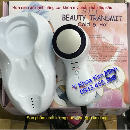 Máy siêu âm nóng lạnh, búa siêu âm lạnh chăm sóc da thẩm mỹ