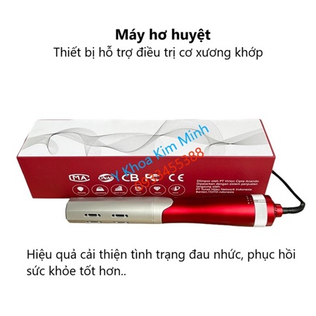 Máy hơ thổi huyệt Terahert chuyên dùng trong đông y hỗ trợ điều trị các bệnh đau xương khớp mạn tính, suy tủy sống, đau nhức cột sống gây tê bại