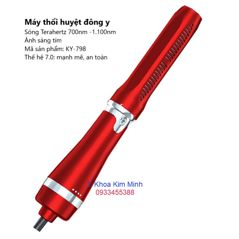 Máy thổi huyệt ánh sáng tim Terahertz KY798