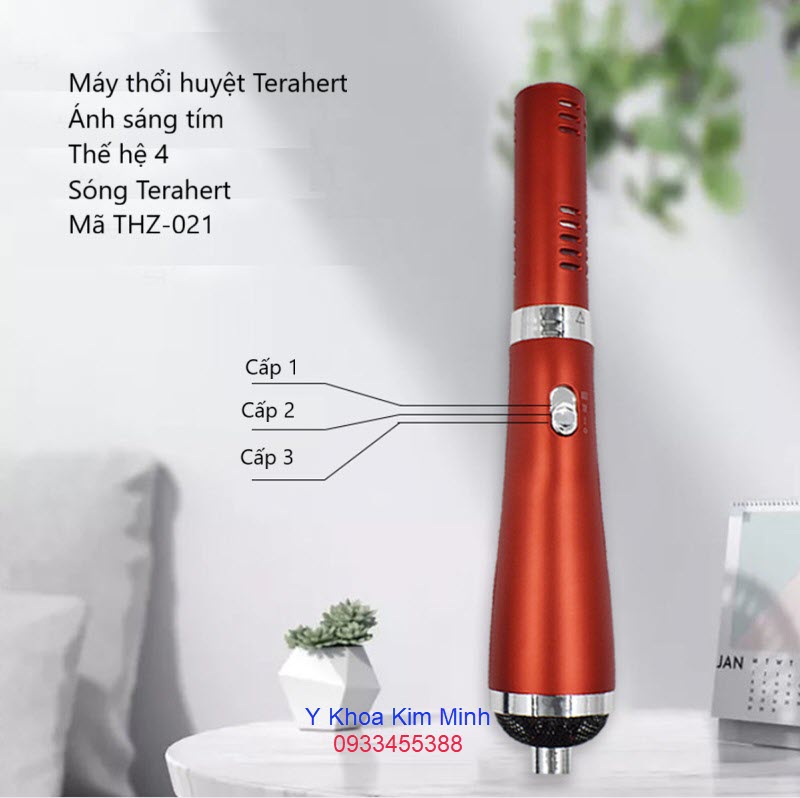 Máy thổi huyệt ánh sáng tím Terahertz THZ-021