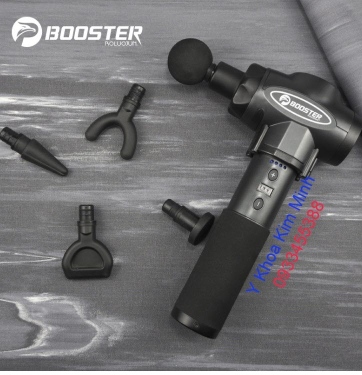 Máy trị liệu đau cơ xương khớp Booster E, máy massage gun