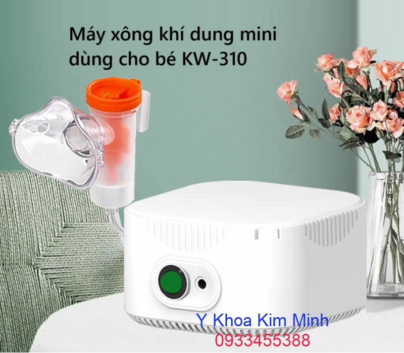 Máy xông khí dung dùng cho bé bị viêm phổi