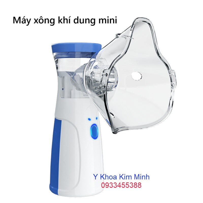 Máy xông khí dung trẻm là loại máy xông thuốc chũa viêm phổi của trê em