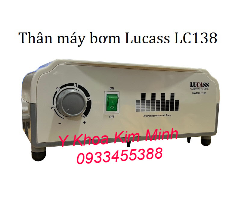 Máy bơm hơi của nệm chống loét Lucass LC138