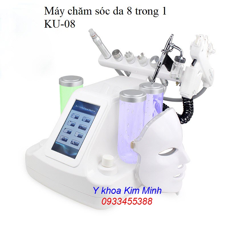 Máy chăm sóc da cao cấp dùng cho spa 8 chức năng KU-08 - Y khoa Kim Minh