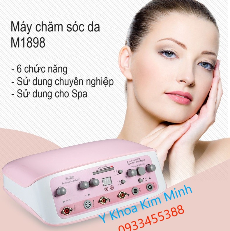 Máy chăm sóc da mặt có 6 chức năng M1898