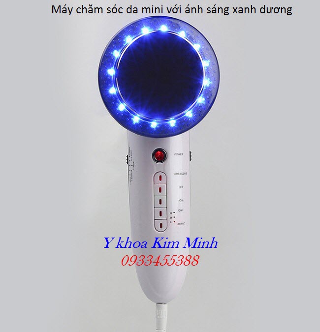 May cham soc da mini co den anh sang sinh hoc xanh duong KQ24 - Y Khoa Kim Minh