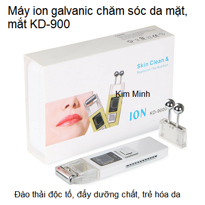 Máy chữa nhăn và thâm da vùng mắt, ion galvanic KD-900 - Y Khoa Kim Minh