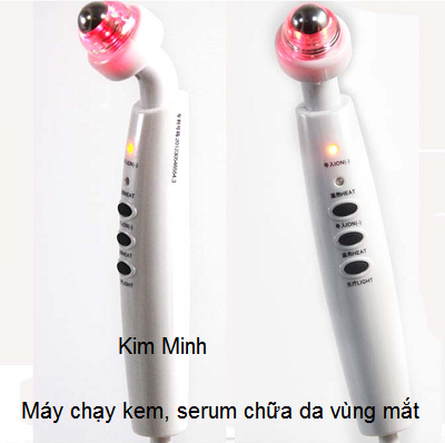 Máy đẩy dưỡng chất, kem chữa nhăn và thâm da vùng mắt ion galvanic - Y khoa Kim Minh