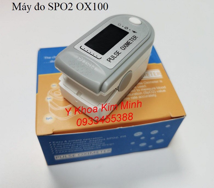 Máy kiểm tra nồng độ oxy trong máu SPO2 - Y khoa Kim Minh