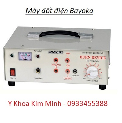 Máy đốt điện cao tần Bayoka dùng trong cắt đốt y tế và thẩm mỹ